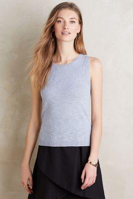 Knitted & Knotted Laced Yoke Tank