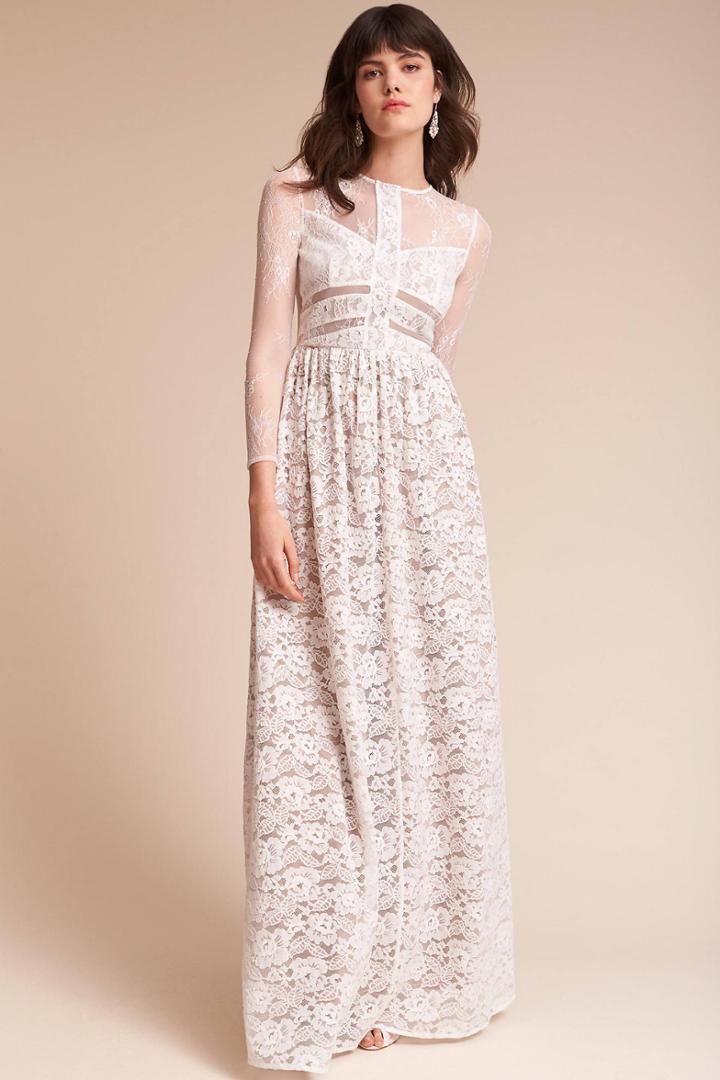 Anthropologie Noche Wedding Guest Dress