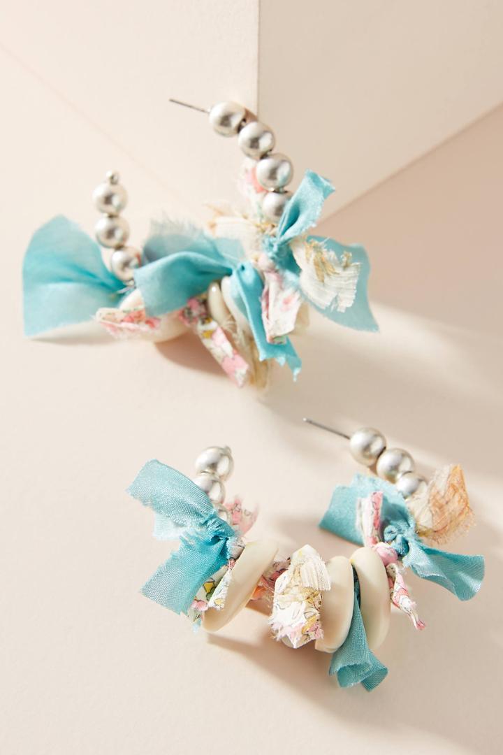 Anthropologie Dannijo Nissi Hoop Earrings