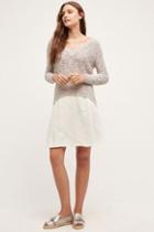 Maeve Seamed Denim Skirt