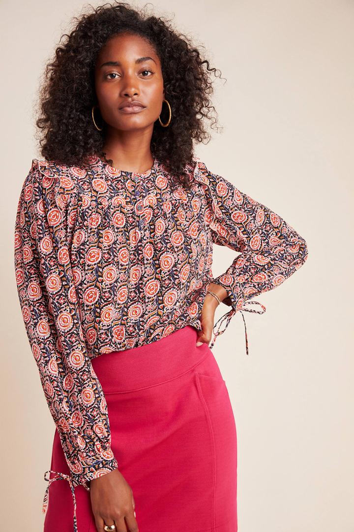 Antik Batik Nikki Floral Blouse