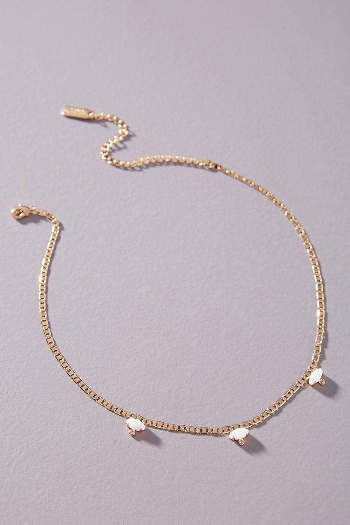 Elizabeth Stone Gemstone Choker Necklace