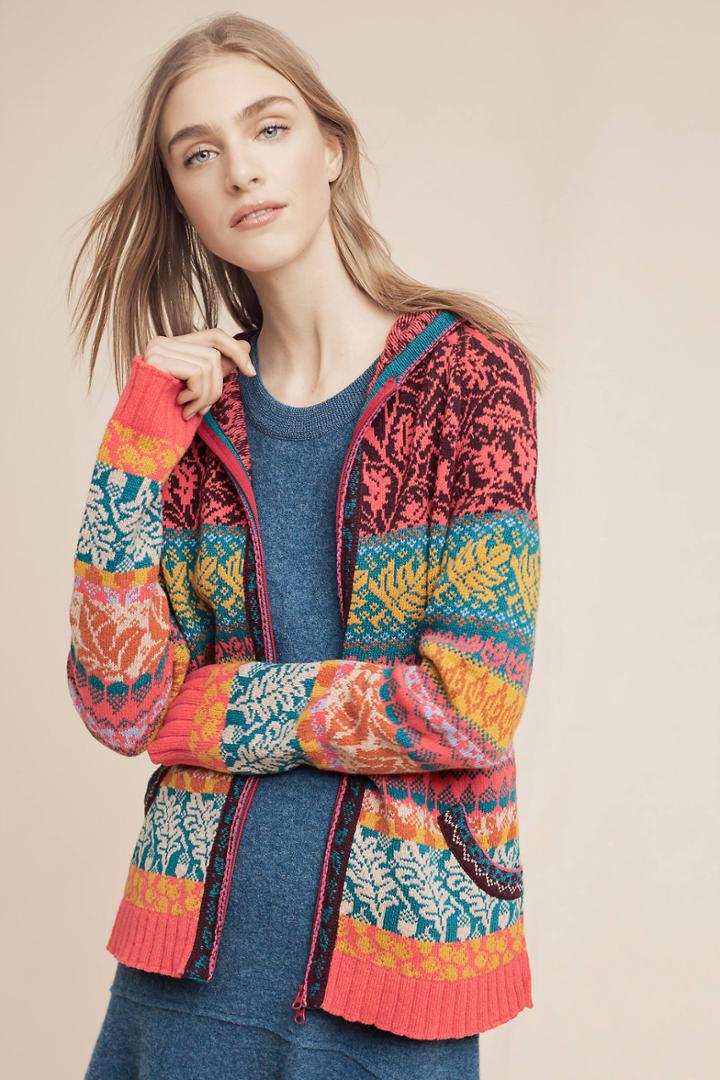 Ivko Woman Aviemore Hooded Sweater Jacket