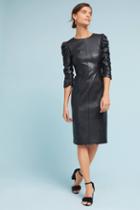 Bailey 44 Faux Leather Shift Dress