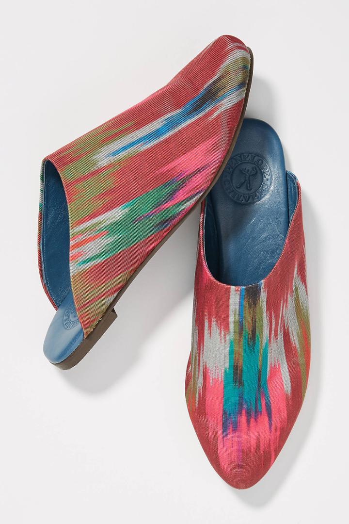 Penelope Chilvers Babouche Ikat Slides