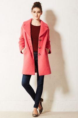 Anthropologie Inessa Swing Coat