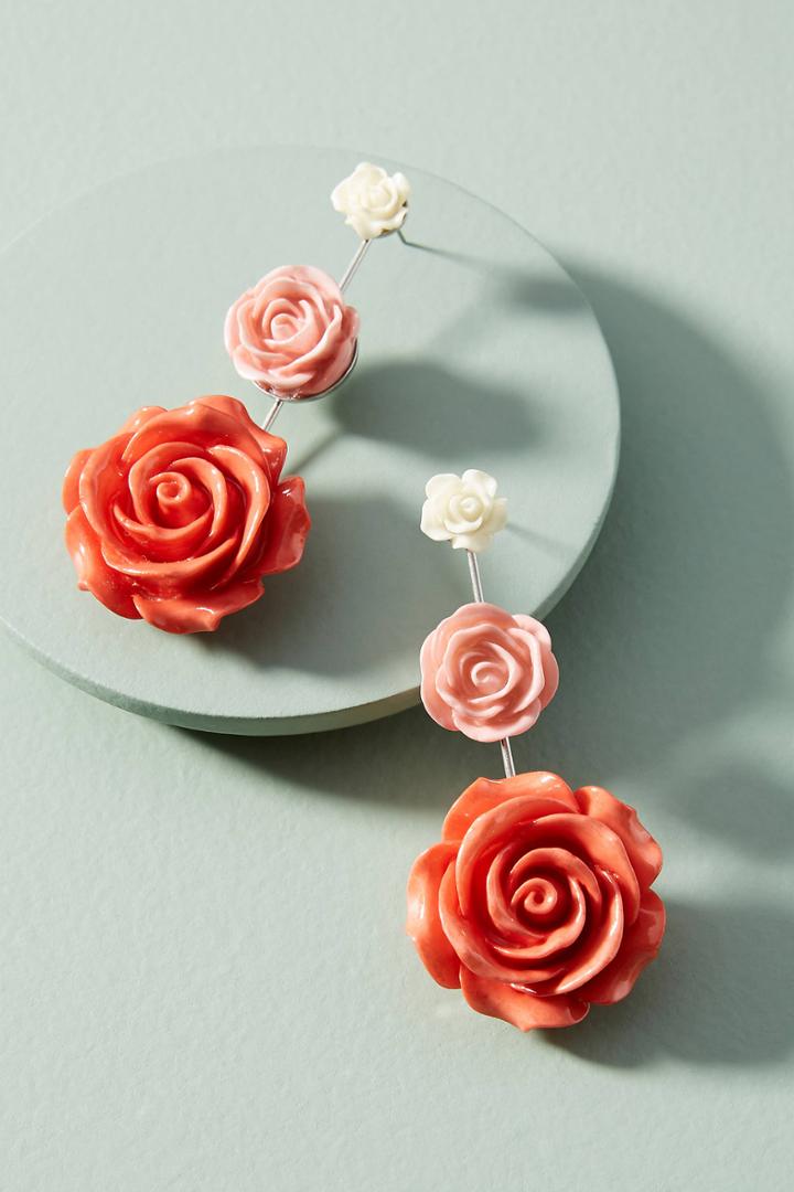 Dannijo Beck Floral Drop Earrings
