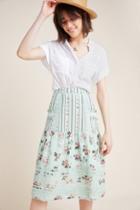 Hemant & Nandita Amour Floral Lace Skirt