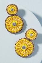 Anthropologie Sunshine Drop Earrings