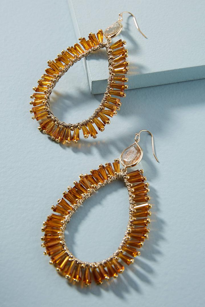 Anthropologie Alma Teardrop Earrings