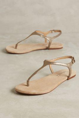 Splendid Mason T-strap Sandals Neutral