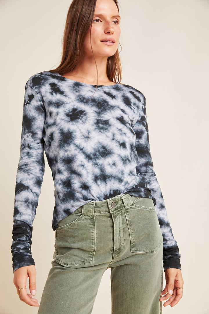 Goldie Tie-dyed Long-sleeved Tee