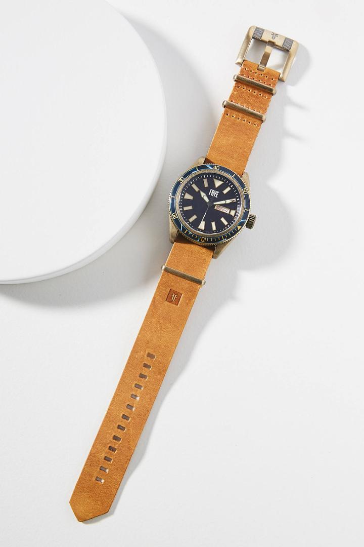 Frye Blue Face Watch