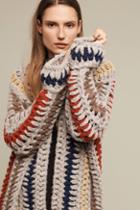 Handknit & Heartfelt By Anthropologie Juliaca Handknit Cardigan