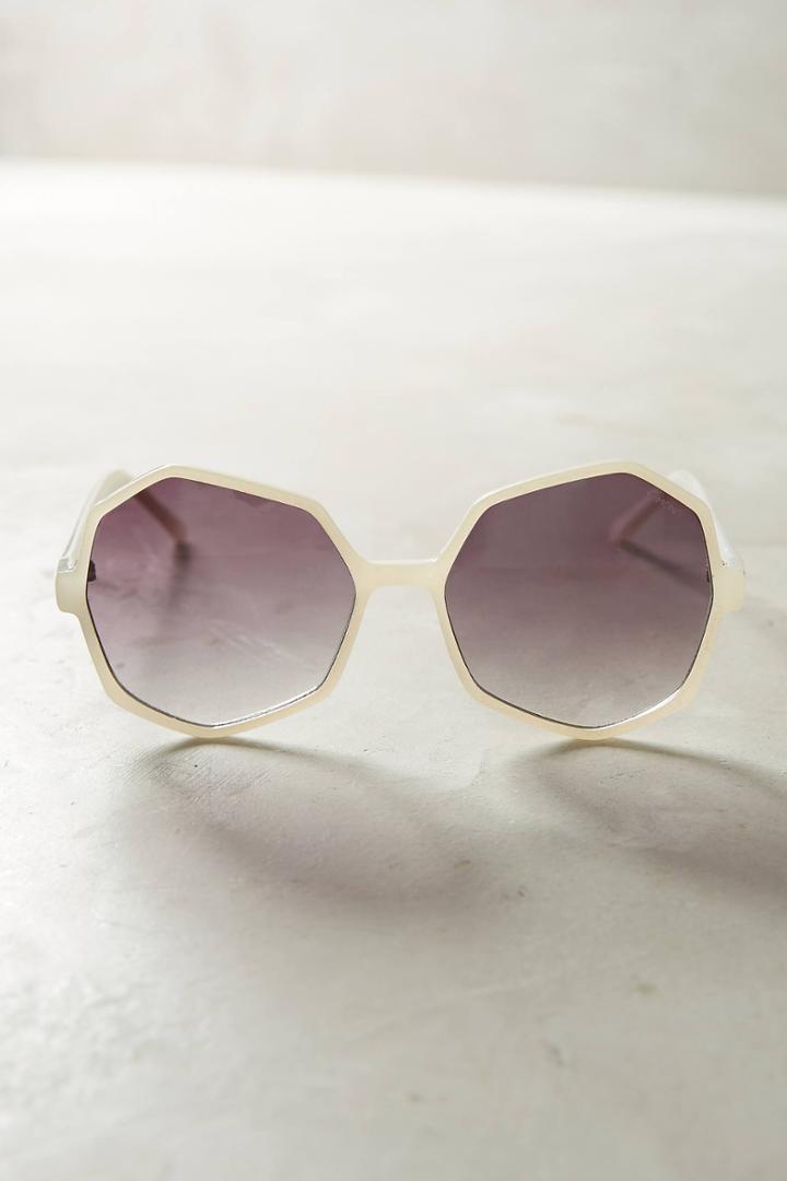 Komono Bonnie Hexagonal Sunglasses