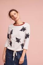 Dolan Left Coast Embroidered Floral Sweatshirt
