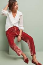 Birds Of Paradis By Trovata Nicola Velvet Pants