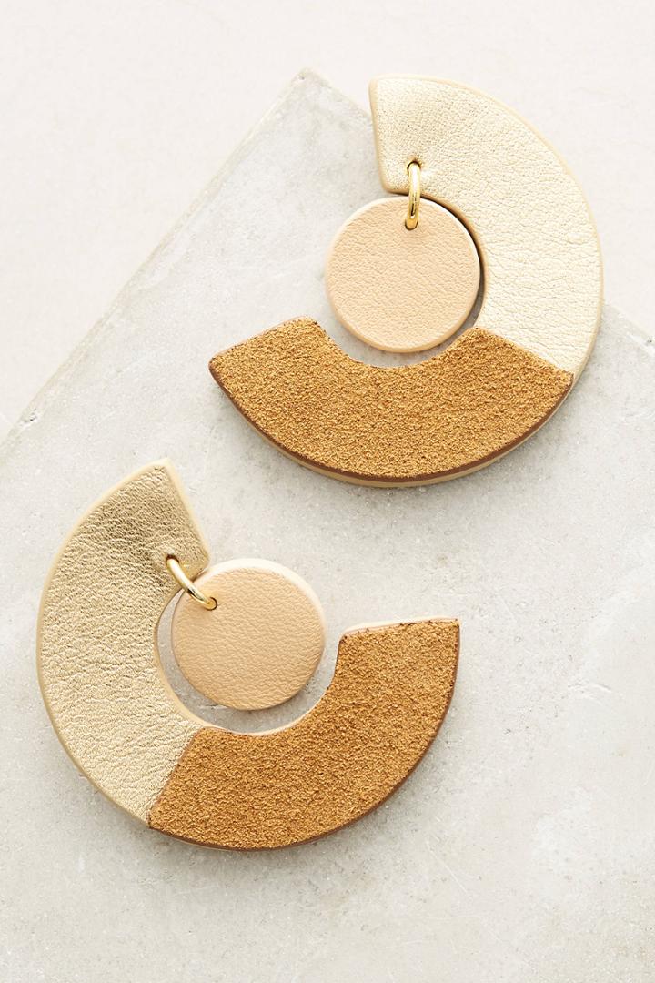 Nora Lozza Two-thirds Drop Earrings