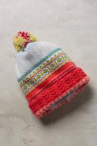 Eribe Fairisle Folk Wool Beanie