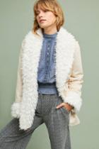 Michael Stars Faux Fur Oversized Coat