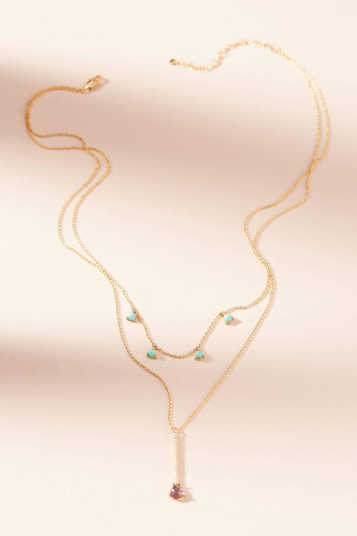 Anthropologie Juno Layered Necklace