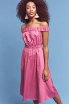Anthropologie Mona Off-the-shoulder Dress