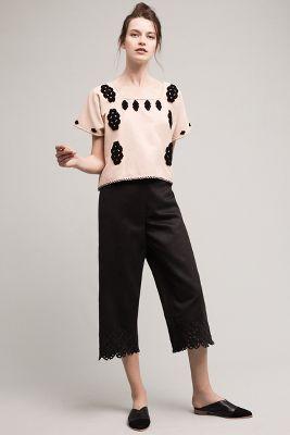 Ranna Gill Lazer-cut Trousers