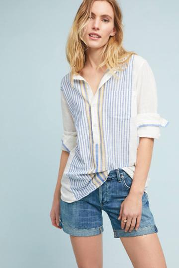Aish Plaza Striped Tunic Blouse
