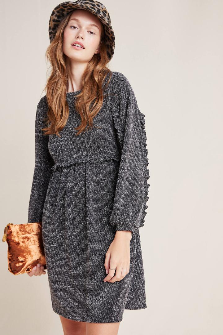 Ro & De Stella Ruffled Mini Dress
