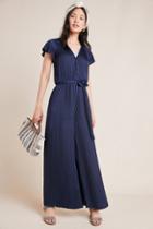 Current Air Carver Pleated Wide-leg Jumpsuit