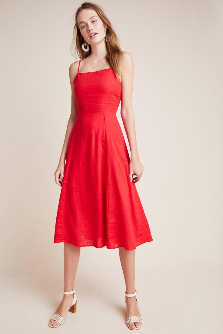 Moon River Noelle Midi Dress