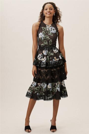 Anthropologie Rosalita Wedding Guest Dress