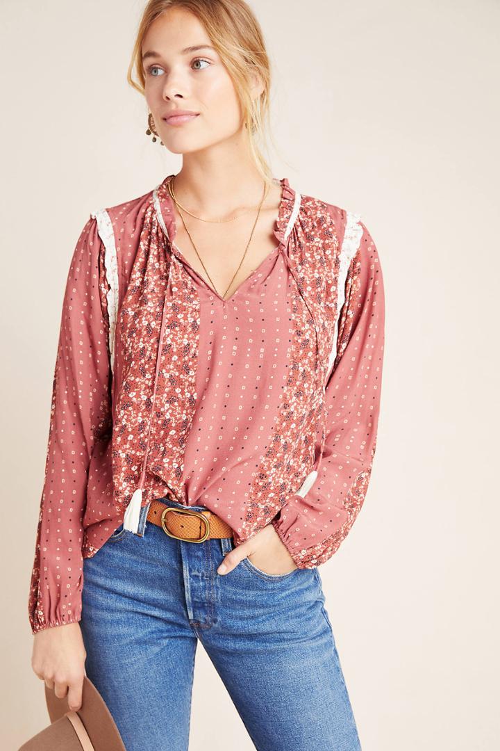 Dolan Left Coast Charlie Peasant Blouse