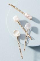 Anthropologie Drop In The Ocean Bobby Pin Set