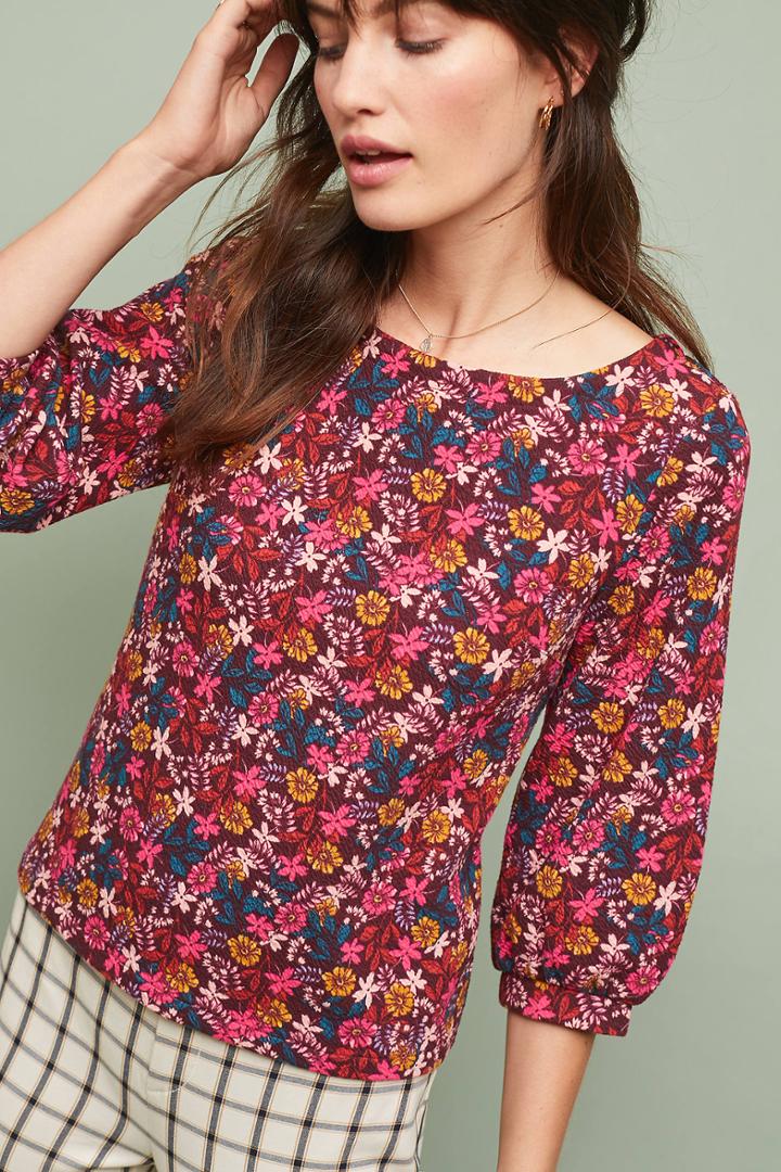 Maeve Decatur Printed Top