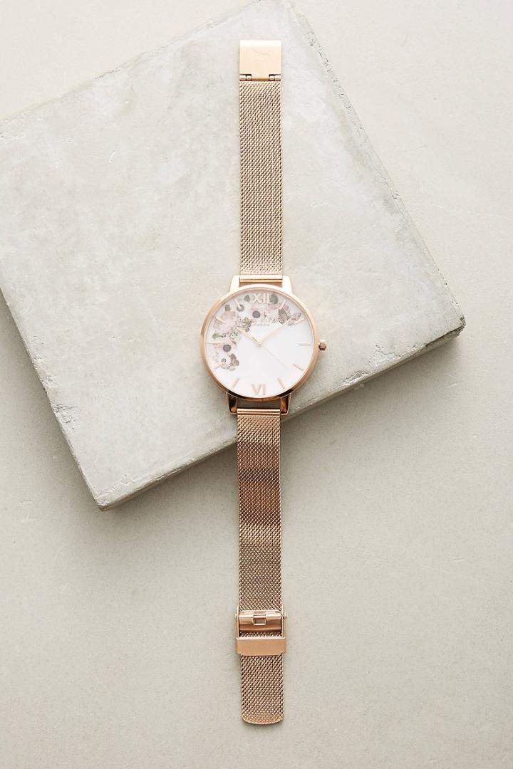 Olivia Burton Winter Garden Watch