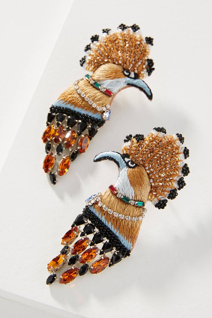 Mignonne Gavigan Palace Bird Drop Earrings