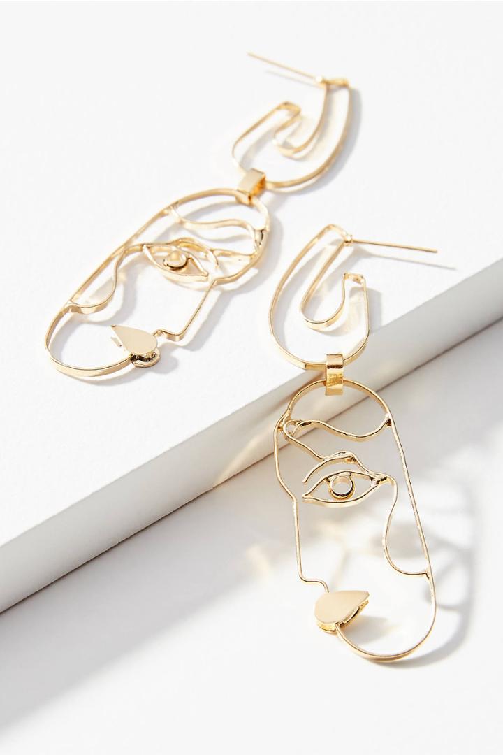 Antonio & Miranda Profile Drop Earrings