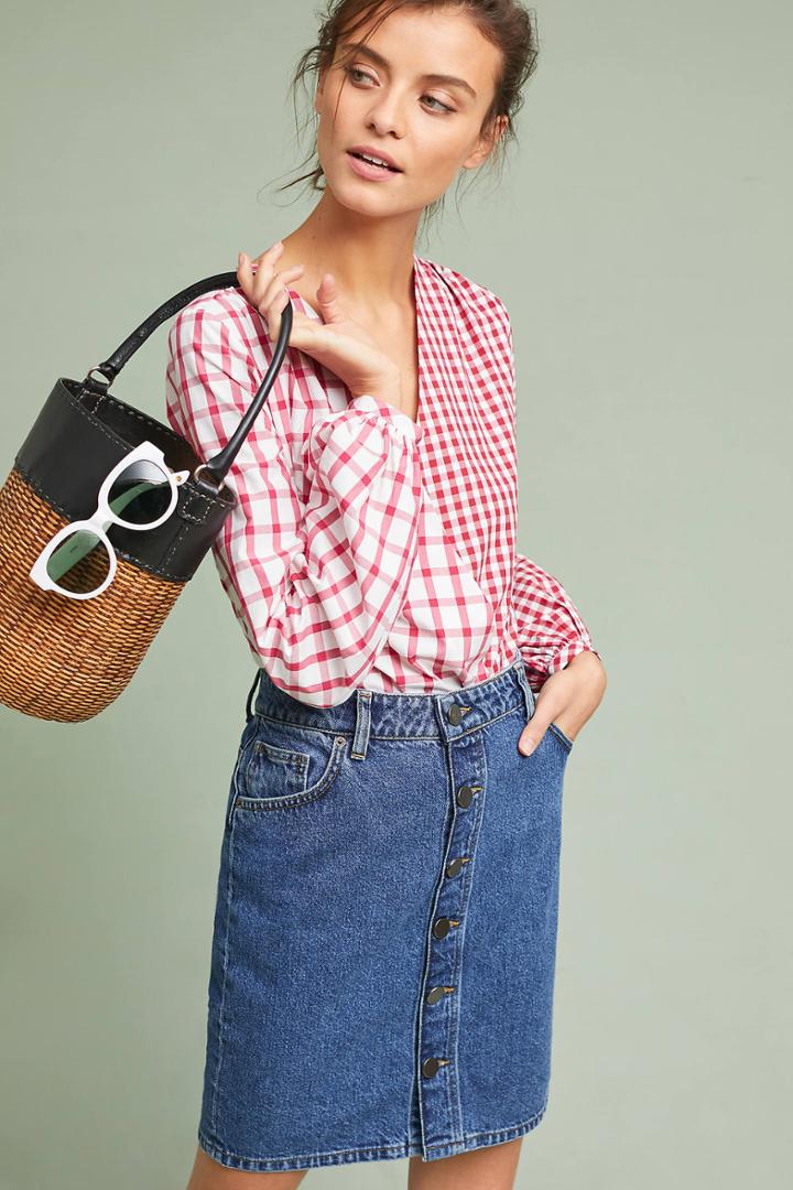 Child Of The Universe Nyc Plaid Bodysuit