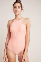 Anthropologie High-neck One-piece Swimsuit