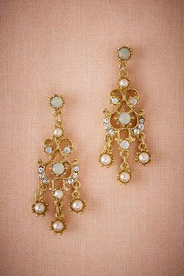 Anthropologie X Bhldn Brissa Chandelier Earrings