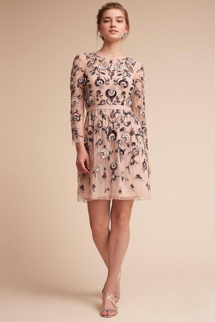 Anthropologie Astaire Wedding Guest Dress