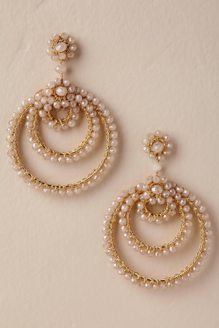 Anthropologie Ellora Hoop Earrings