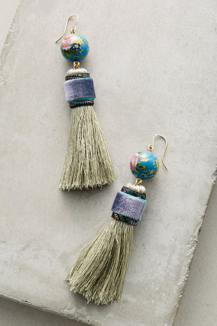 Mimilore Tassel-drop Earrings