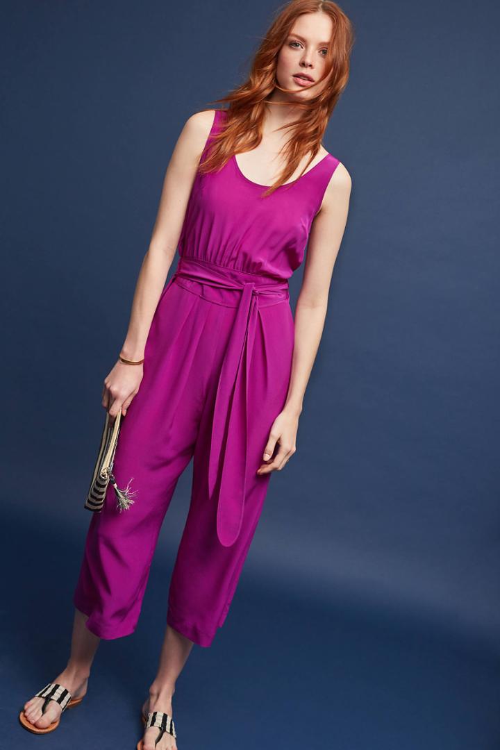 Nomad By Morgan Carper Laurel Silk Jumpsuit