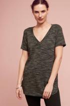 Cloth & Stone Melange V-neck Top