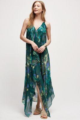 Anthropologie Palm Island Scarf Dress