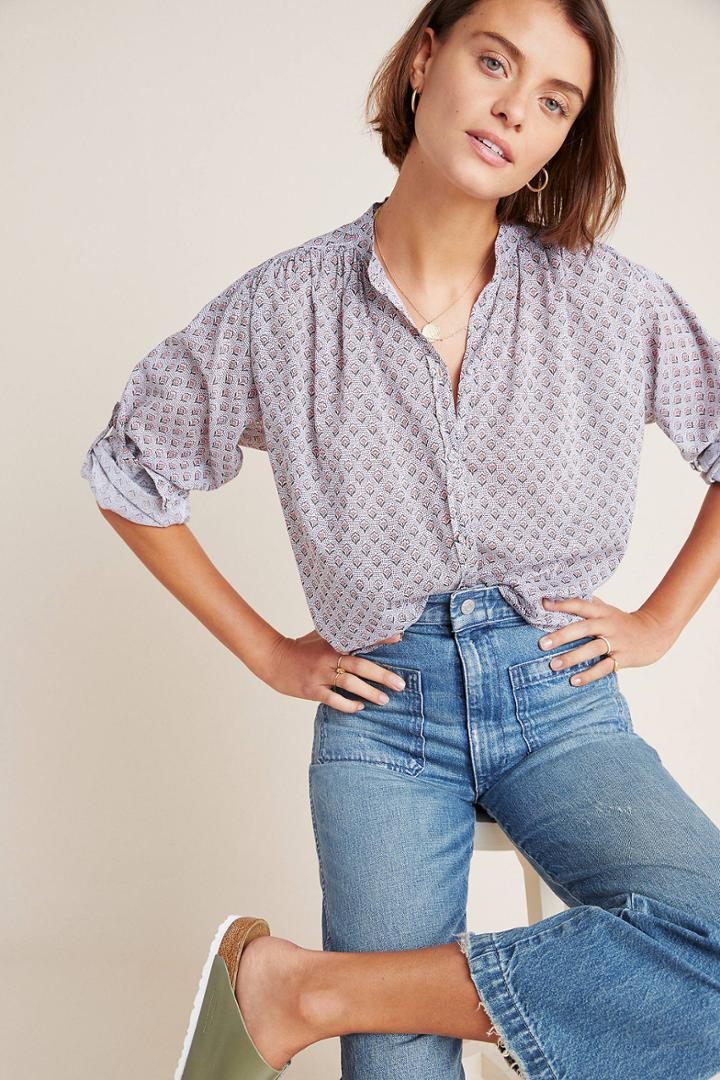 La Vie By Rebecca Taylor Luna Meadow Buttondown