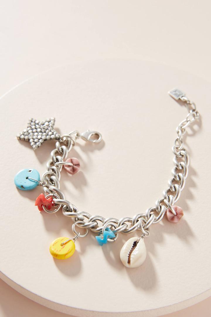 Anthropologie Dannijo Hanky Charm Bracelet