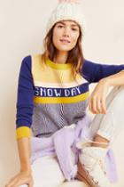 Anthropologie Snow Day Sweater